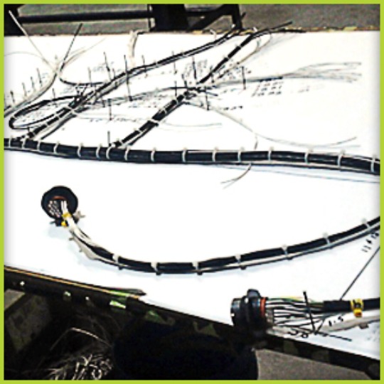 Large Custom Wire Harness Large Custom Wire Harness